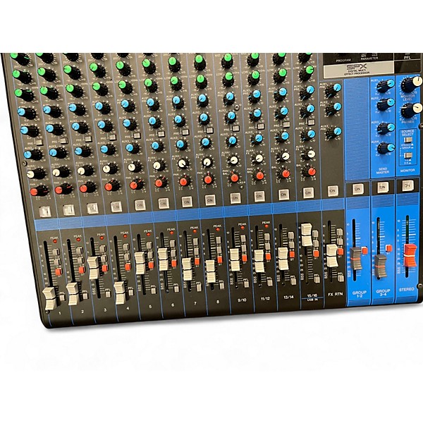Used Yamaha MG16XU Unpowered Mixer