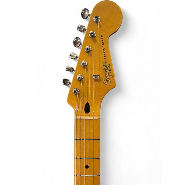 Used Squier Classic Vibe 1950S Stratocaster 2 Color Sunburst Solid Body Electric Guitar