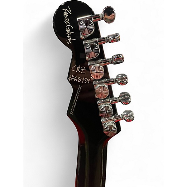 Used Reverend Reeves Gabrels Space Hawk black sparkle Solid Body Electric Guitar