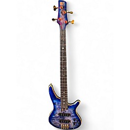 Used Ibanez SR-2600 Cerulean Blue Electric Bass Guitar