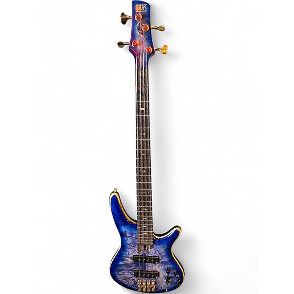 Used Ibanez SR-2600 Cerulean Blue Electric Bass Guitar