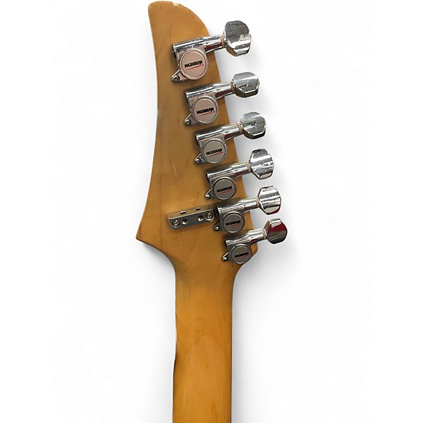 Used Washburn KC-40V Trans Green Solid Body Electric Guitar