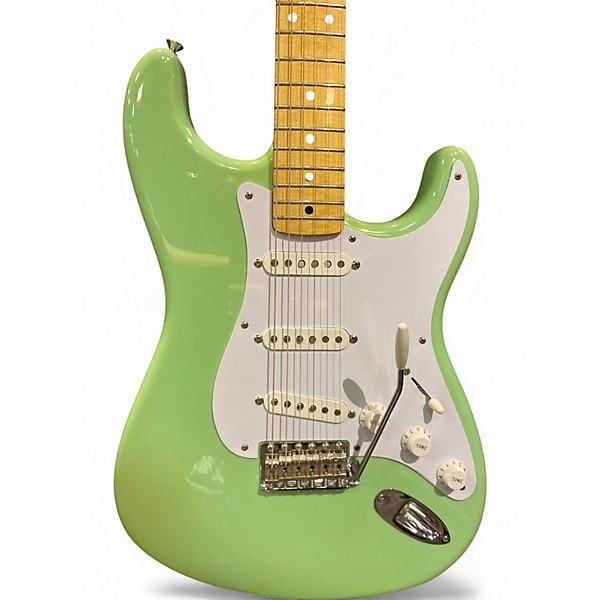 Used Fender 1956 Stratocaster NOS Green Solid Body Electric Guitar