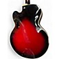 Used Ibanez AF75 Crimson Red Burst Hollow Body Electric Guitar