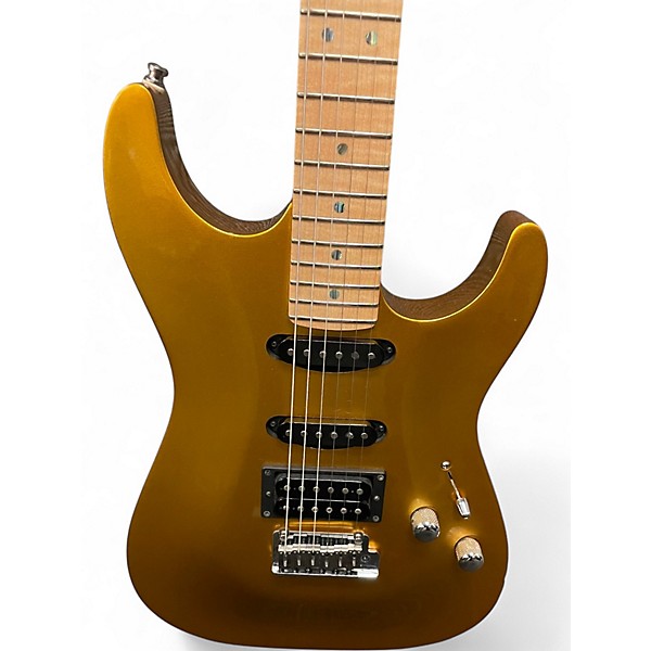 Used Fender Custom Shop Showmaster Gold Solid Body Electric Guitar