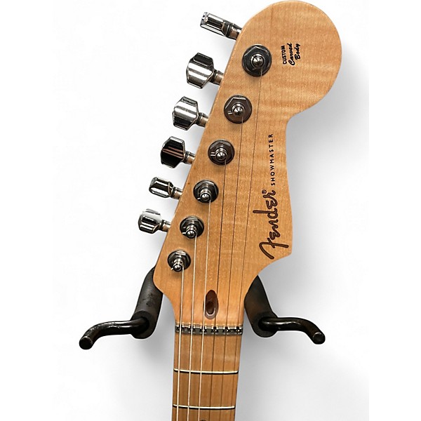 Used Fender Custom Shop Showmaster Gold Solid Body Electric Guitar