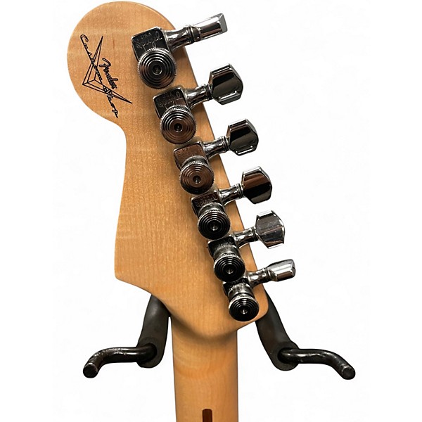 Used Fender Custom Shop Showmaster Gold Solid Body Electric Guitar