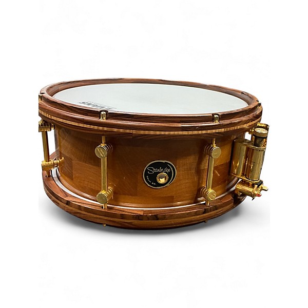Used Stainbridge 5.5X13 LIMITED EDITION ANCIENT KAIRI SERIES SNARE Natural Drum