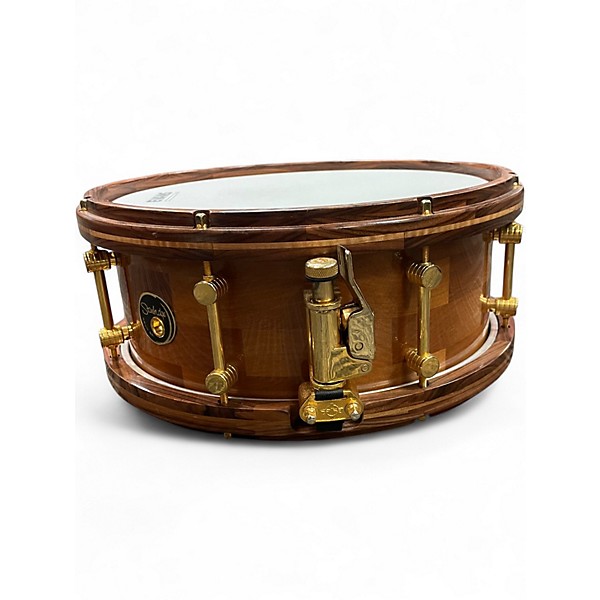 Used Stainbridge 5.5X13 LIMITED EDITION ANCIENT KAIRI SERIES SNARE Natural Drum
