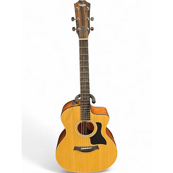 Used Taylor 114CE Natural Acoustic Electric Guitar