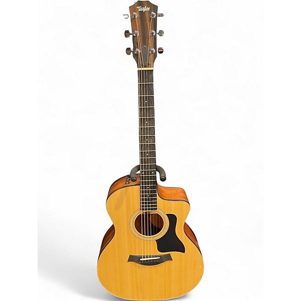 Used Taylor 114CE Natural Acoustic Electric Guitar