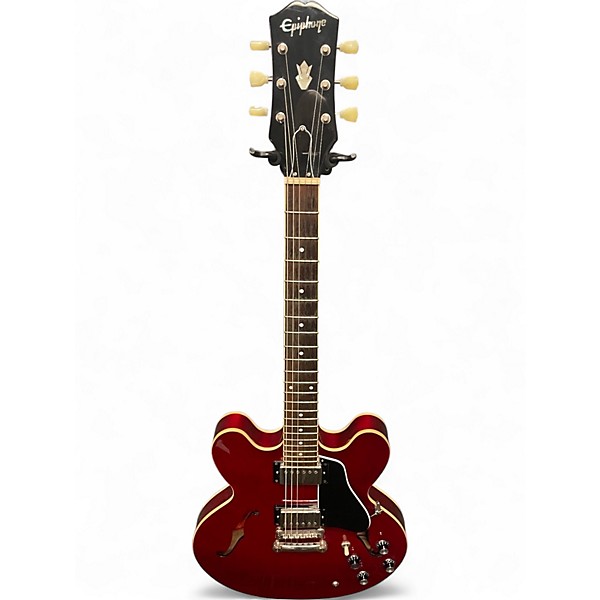Used Epiphone ES335 Cherry Hollow Body Electric Guitar