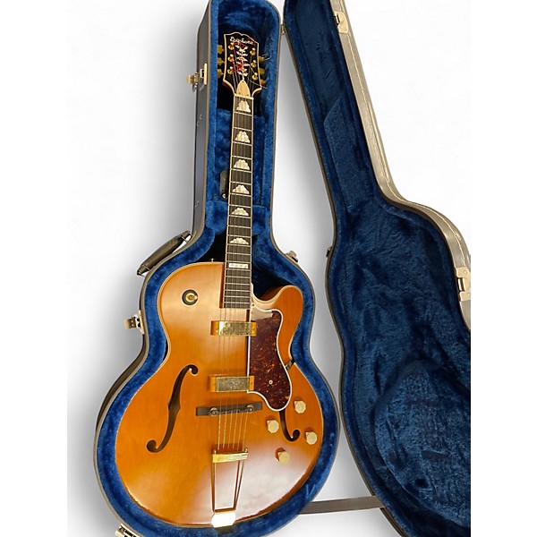 Used Epiphone 150th Anniversary Zephyr DeLuxe Regent Antique Natural Hollow Body Electric Guitar