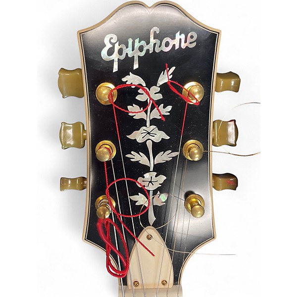 Used Epiphone 150th Anniversary Zephyr DeLuxe Regent Antique Natural Hollow Body Electric Guitar