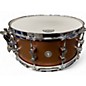 Used SONOR 14X6.5 SQ1 SNARE DRUM SATIN COPPER BROWN Drum