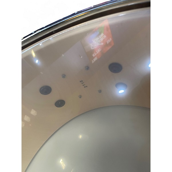 Used SONOR 14X6.5 SQ1 SNARE DRUM SATIN COPPER BROWN Drum