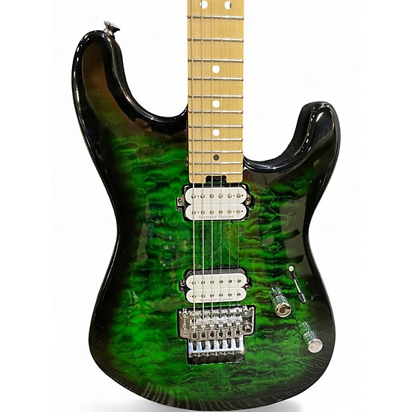 Used 2020 Charvel San Dimas SD1-2H Green Solid Body Electric Guitar