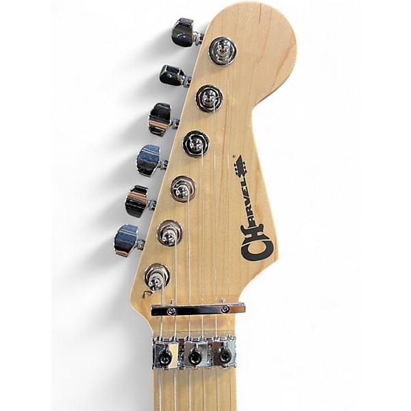 Used 2020 Charvel San Dimas SD1-2H Green Solid Body Electric Guitar