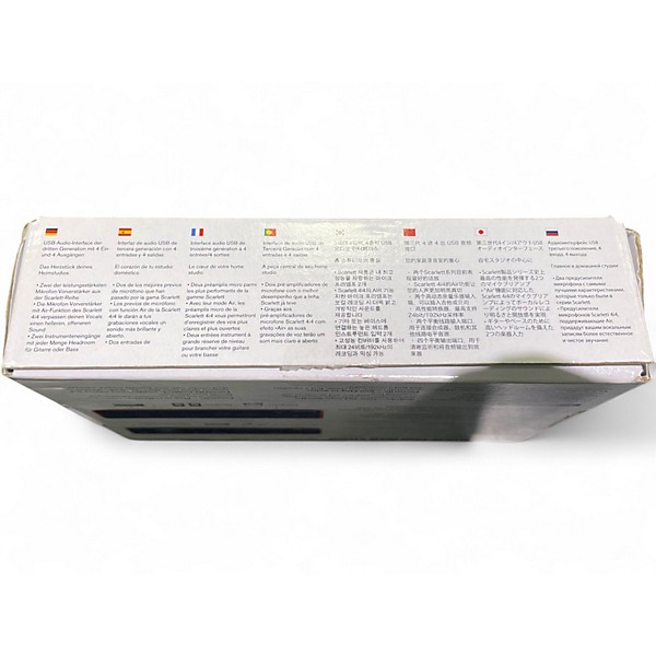 Used Focusrite Scarlett 4i4 Gen 3 Audio Interface