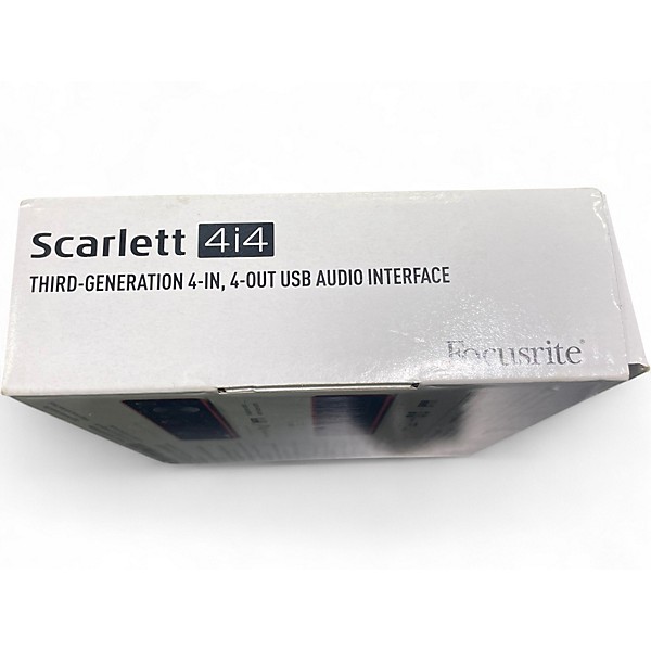 Used Focusrite Scarlett 4i4 Gen 3 Audio Interface