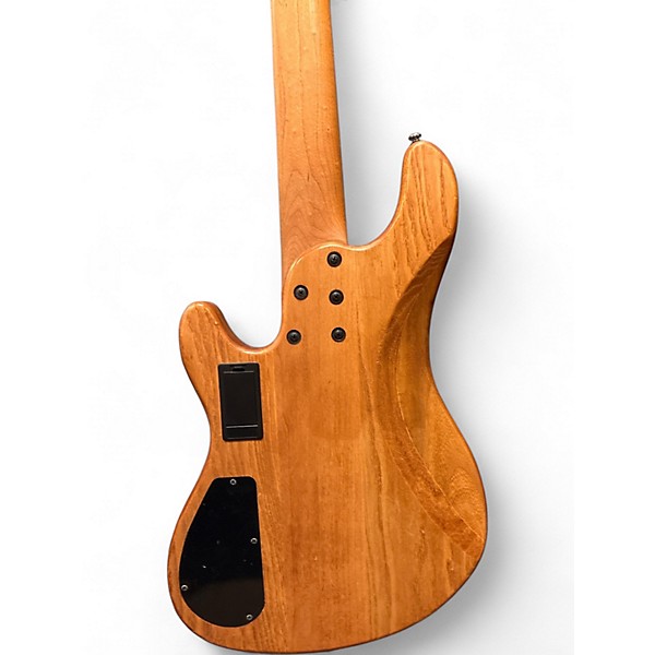 Used Cort GB Series Modern 5 Open Pore Vintage Natural Electric Bass Guitar