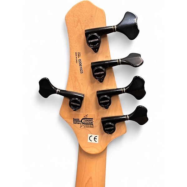 Used MTD Kingston Artist 5 Blue Electric Bass Guitar