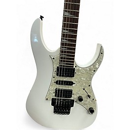 Used Ibanez RG350DX RG Series White Solid Body Electric Guitar