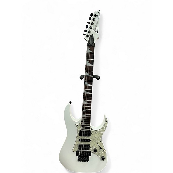 Used Ibanez RG350DX RG Series White Solid Body Electric Guitar