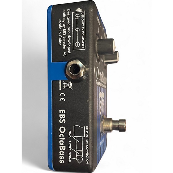 Used EBS Octabass Triple Mode Bass Octave Divider Bass Effect Pedal