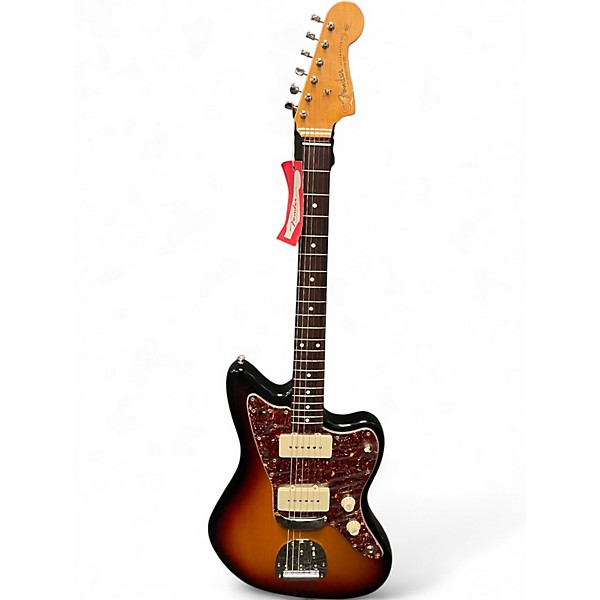 Used 2004 Fender 1962 Reissue Jazzmaster 3 Color Sunburst Solid Body Electric Guitar