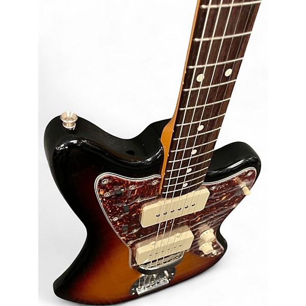 Used 2004 Fender 1962 Reissue Jazzmaster 3 Color Sunburst Solid Body Electric Guitar