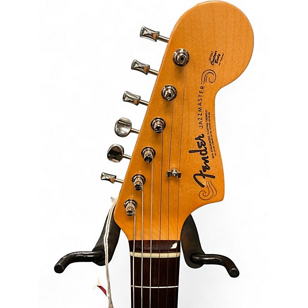 Used 2004 Fender 1962 Reissue Jazzmaster 3 Color Sunburst Solid Body Electric Guitar