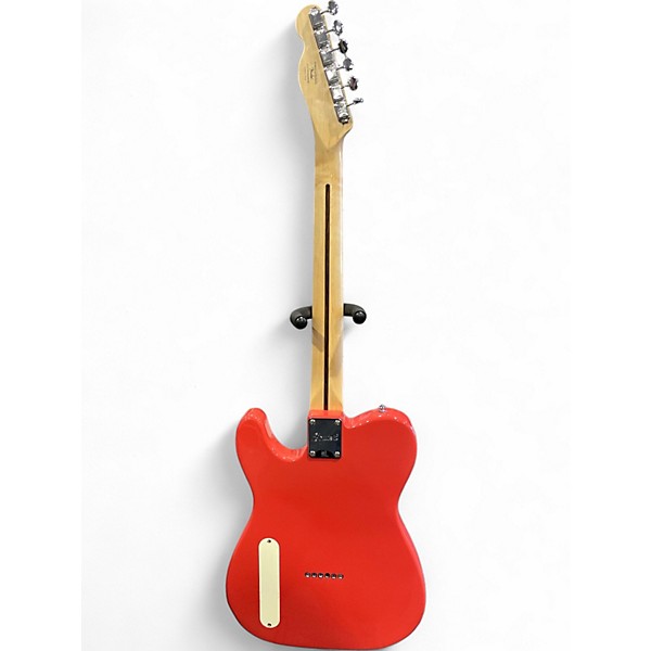 Used Squier Paranormal Cabronita Thinline Telecaster Fiesta Red Hollow Body Electric Guitar