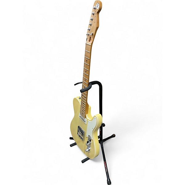 Used 2019 Reverend GREG KOUCH GRISTLEMASTER POW YELLOW Solid Body Electric Guitar