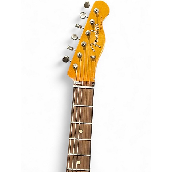 Used Fender Vintera 60s Telecaster Road Worn Burgundy Mist Solid Body Electric Guitar