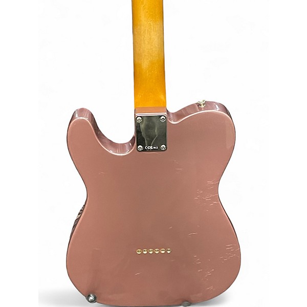 Used Fender Vintera 60s Telecaster Road Worn Burgundy Mist Solid Body Electric Guitar