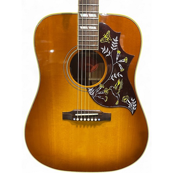 Used Gibson Hummingbird Heritage Sunburst Acoustic Electric Guitar