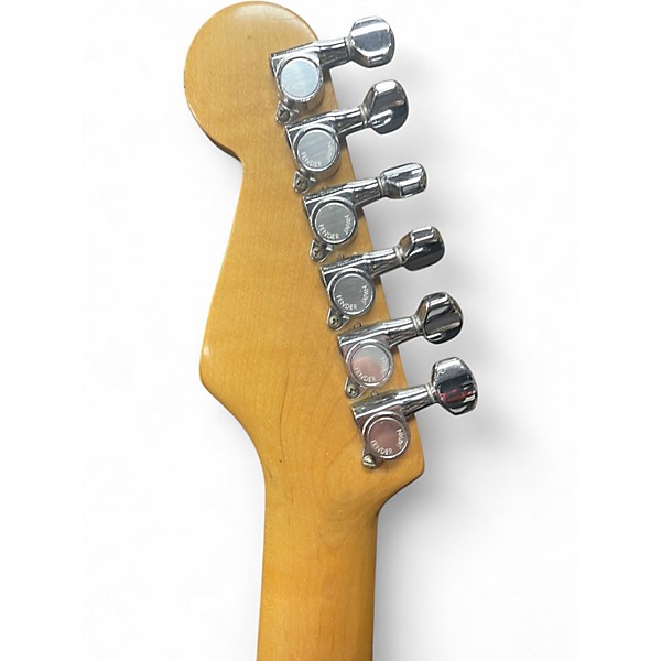 Used Squier MIJ Stratocaster Antique White Solid Body Electric Guitar