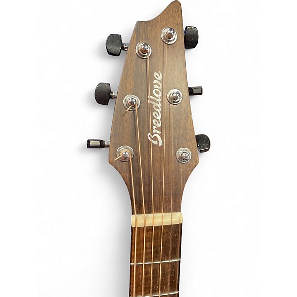 Used Breedlove Wildwood Concert Satin Whiskey Burst Acoustic Electric Guitar