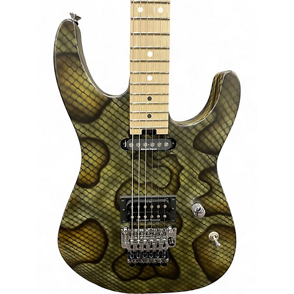 Used Charvel Pro Mod Warren D. Martini Snakeskin Solid Body Electric Guitar