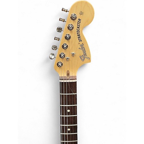 Used Fender American Professional Stratocaster SSS White Solid Body Electric Guitar