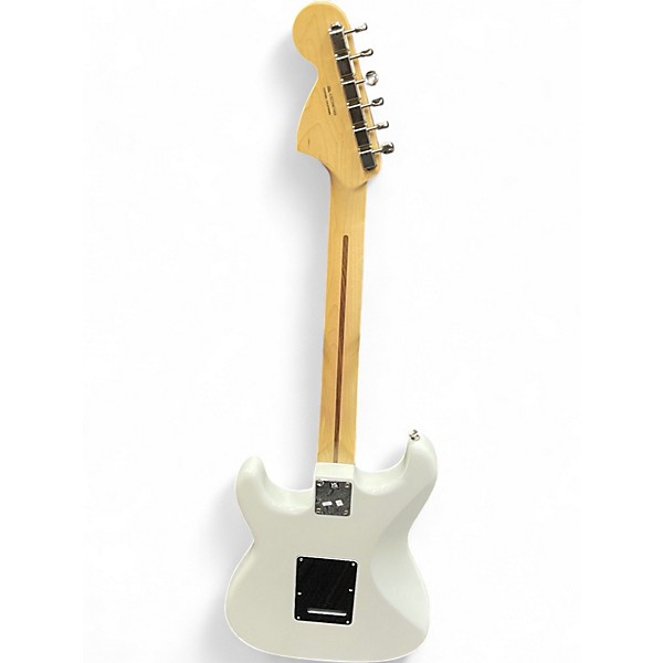 Used Fender American Professional Stratocaster SSS White Solid Body Electric Guitar