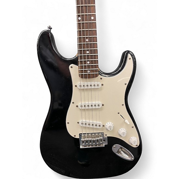 Used Jay Turser S STYLE Black Solid Body Electric Guitar