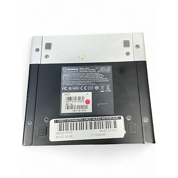 Used Steinberg UR22 Audio Interface