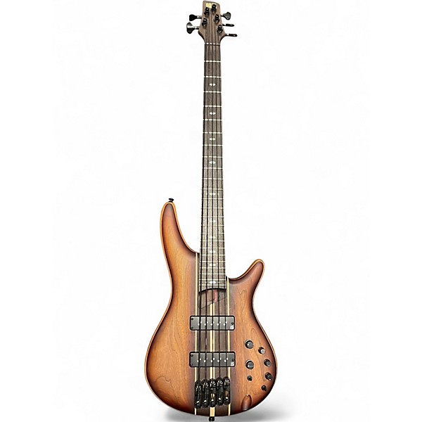 Used Ibanez SR1355B Natural Electric Bass Guitar