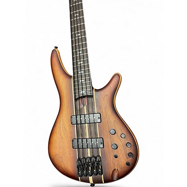 Used Ibanez SR1355B Natural Electric Bass Guitar