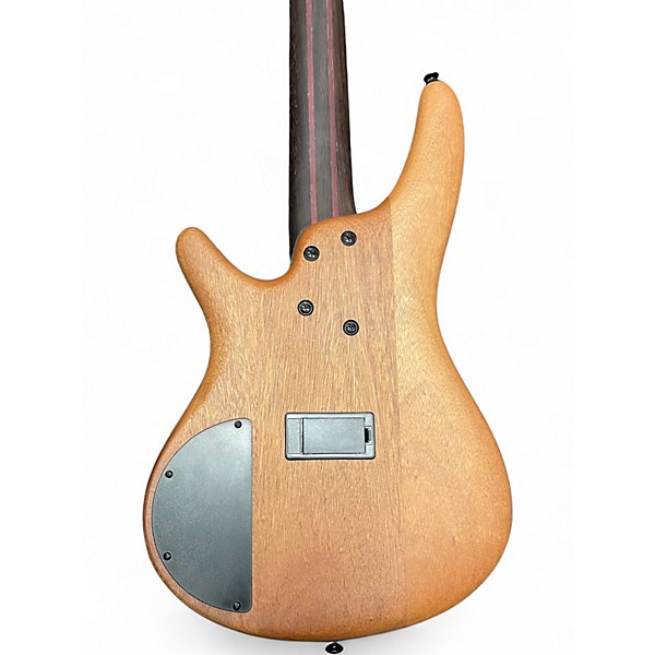 Used Ibanez SR1355B Natural Electric Bass Guitar