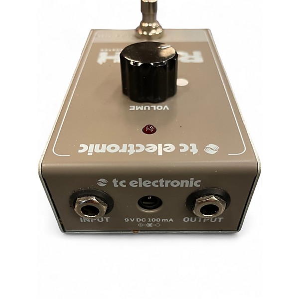 Used TC Electronic Rush Booster Effect Pedal