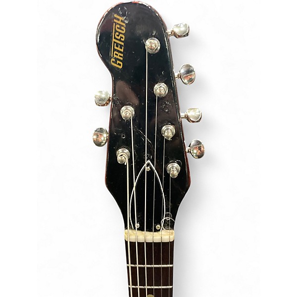 Vintage 1965 Gretsch Guitars Corvette Trans Red Solid Body Electric Guitar