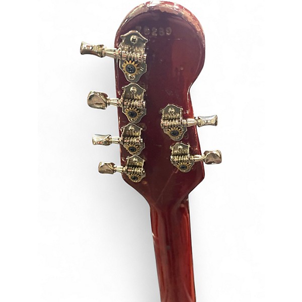 Vintage 1965 Gretsch Guitars Corvette Trans Red Solid Body Electric Guitar